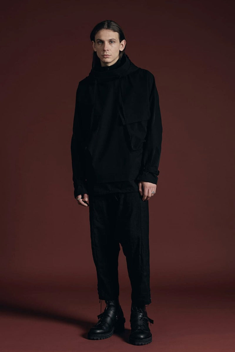 Water Repellency Anorak Black