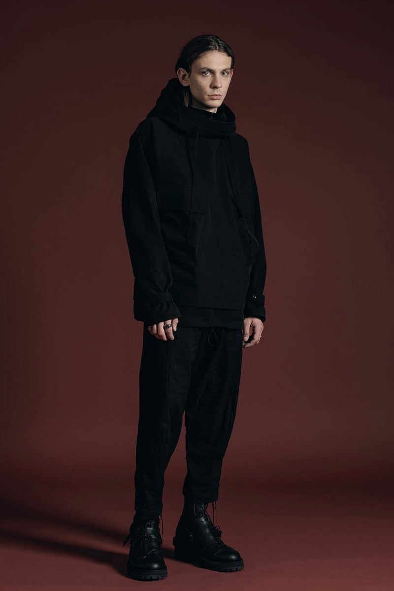 Water Repellency Anorak Black