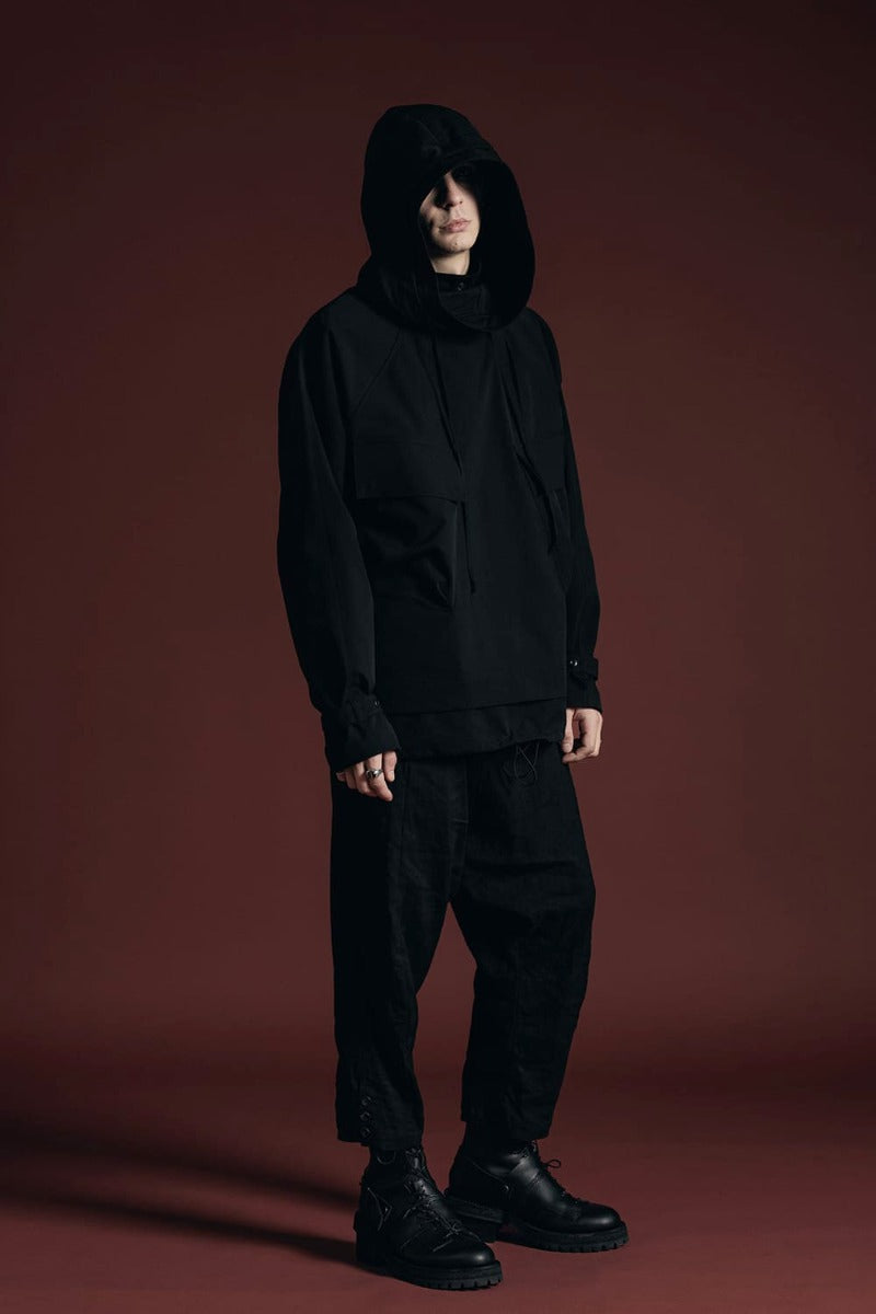 Water Repellency Anorak Black