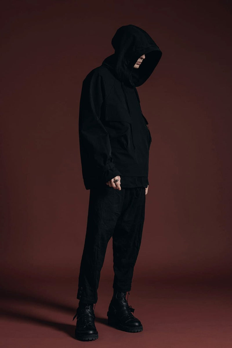 Water Repellency Anorak Black