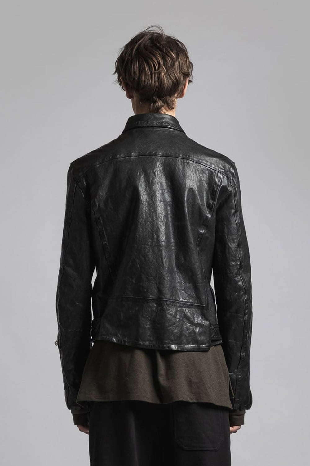 BACKLASH collaboration Cow Leather Biker Jacket