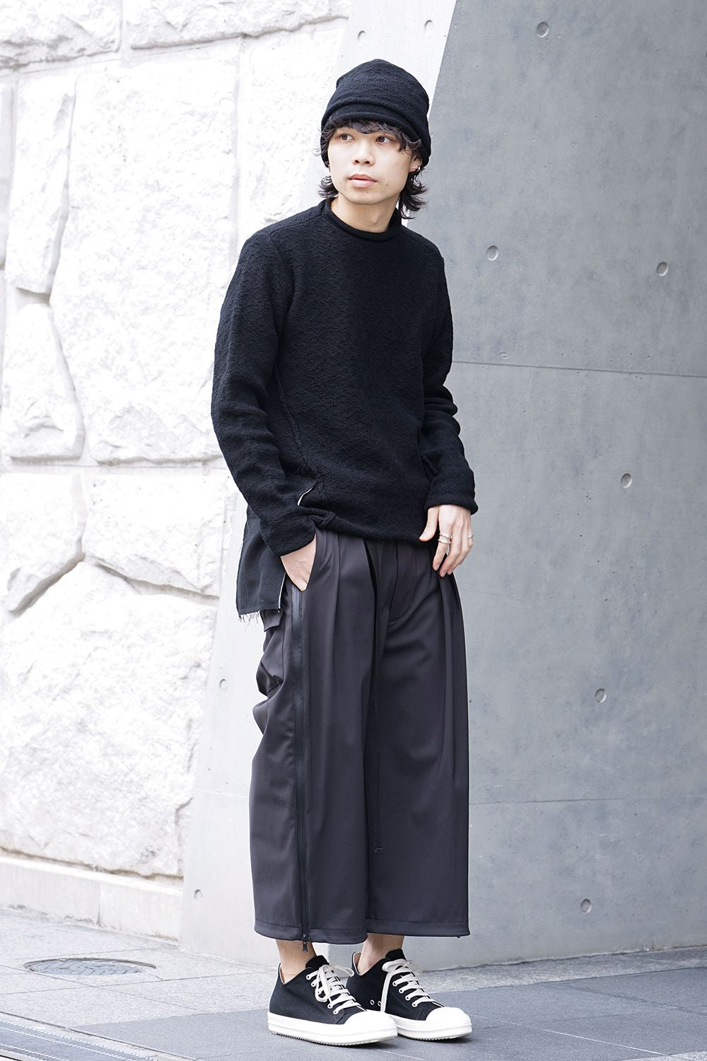DANIEL ANDRESEN collaboration Pullover knit - Black
