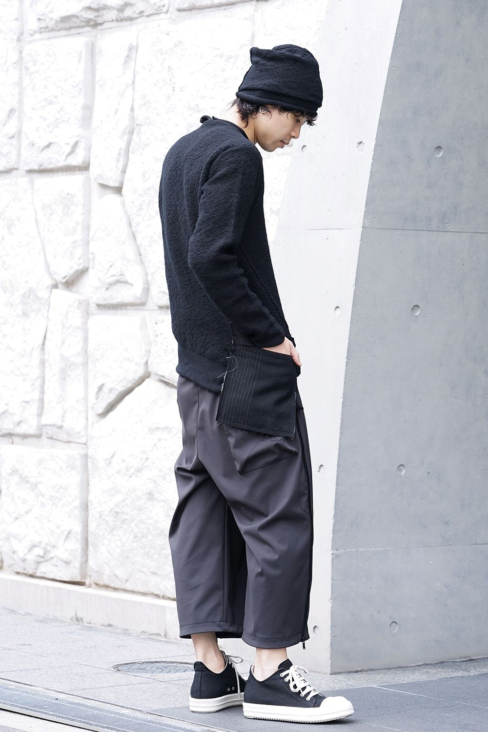 DANIEL ANDRESEN collaboration Pullover knit - Black