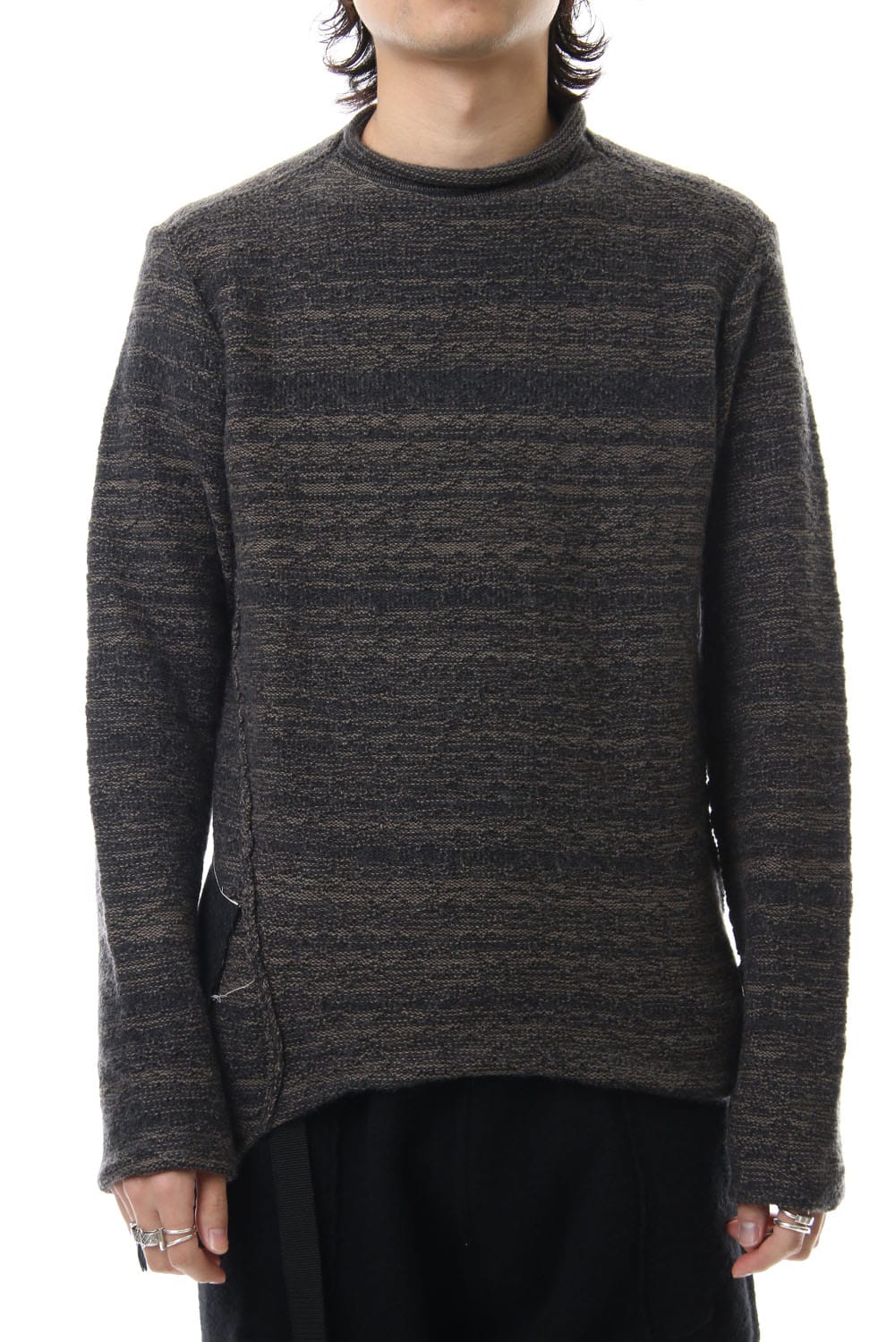 DANIEL ANDRESEN collaboration Pullover knit - Charcoal / Ice