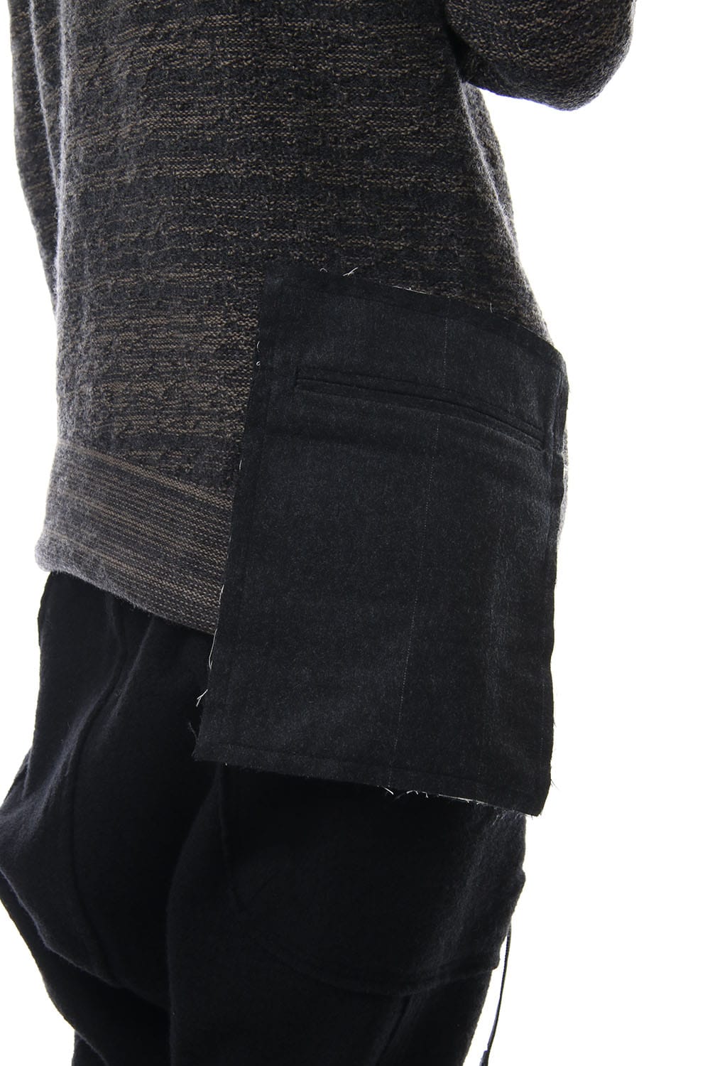 DANIEL ANDRESEN collaboration Pullover knit - Charcoal / Ice