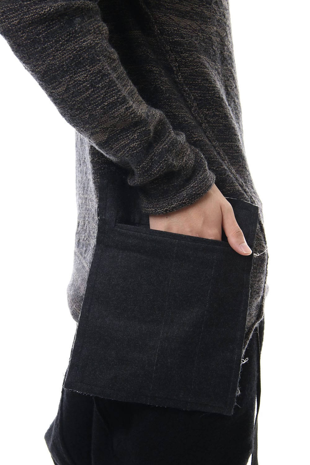 DANIEL ANDRESEN collaboration Pullover knit - Charcoal / Ice