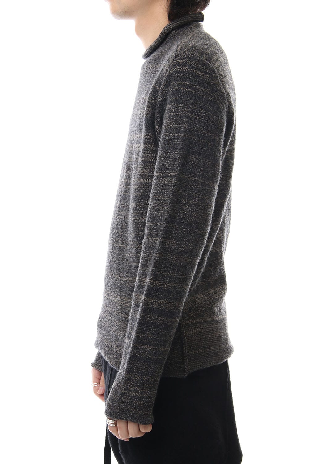 DANIEL ANDRESEN collaboration Pullover knit - Charcoal / Ice