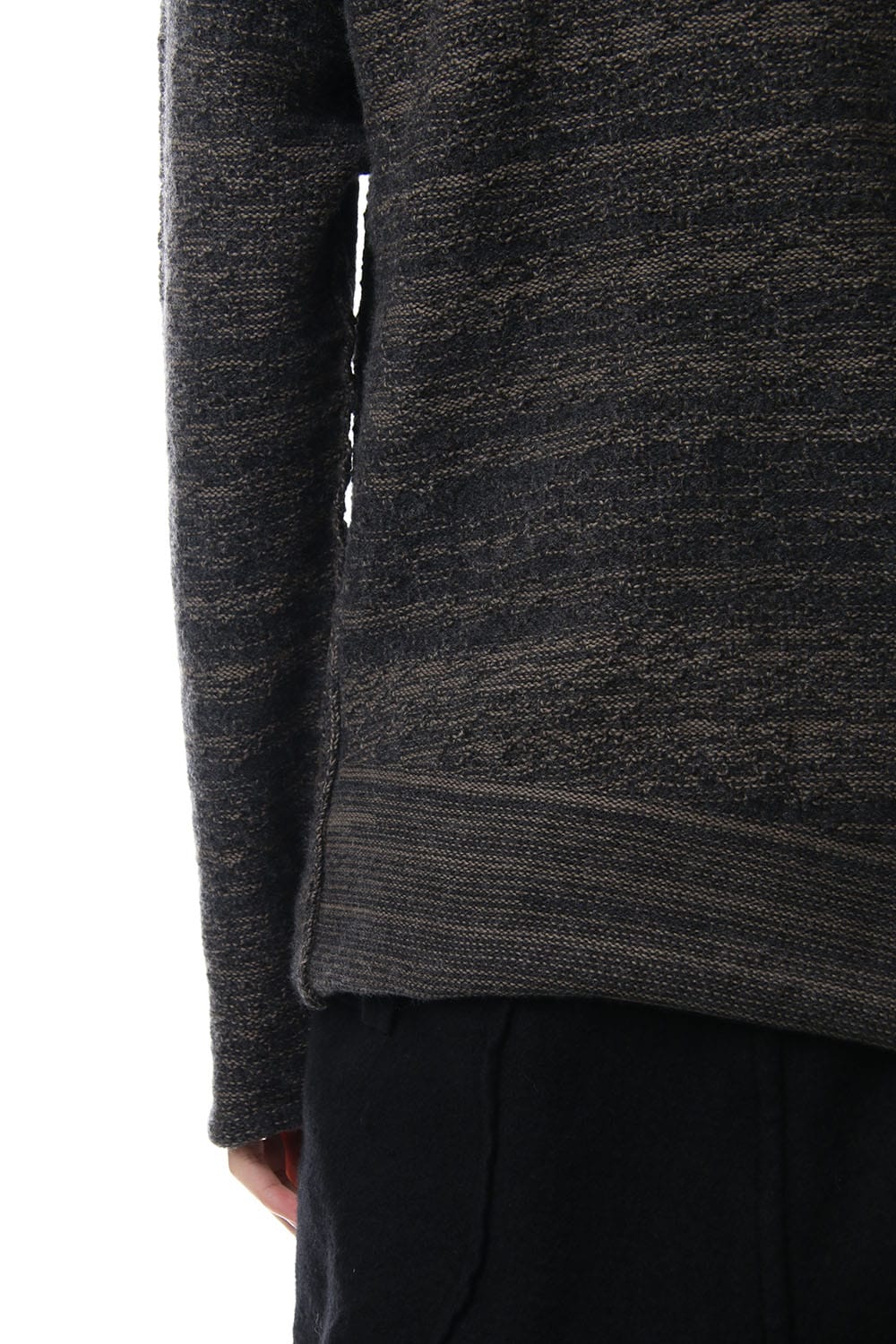 DANIEL ANDRESEN collaboration Pullover knit - Charcoal / Ice