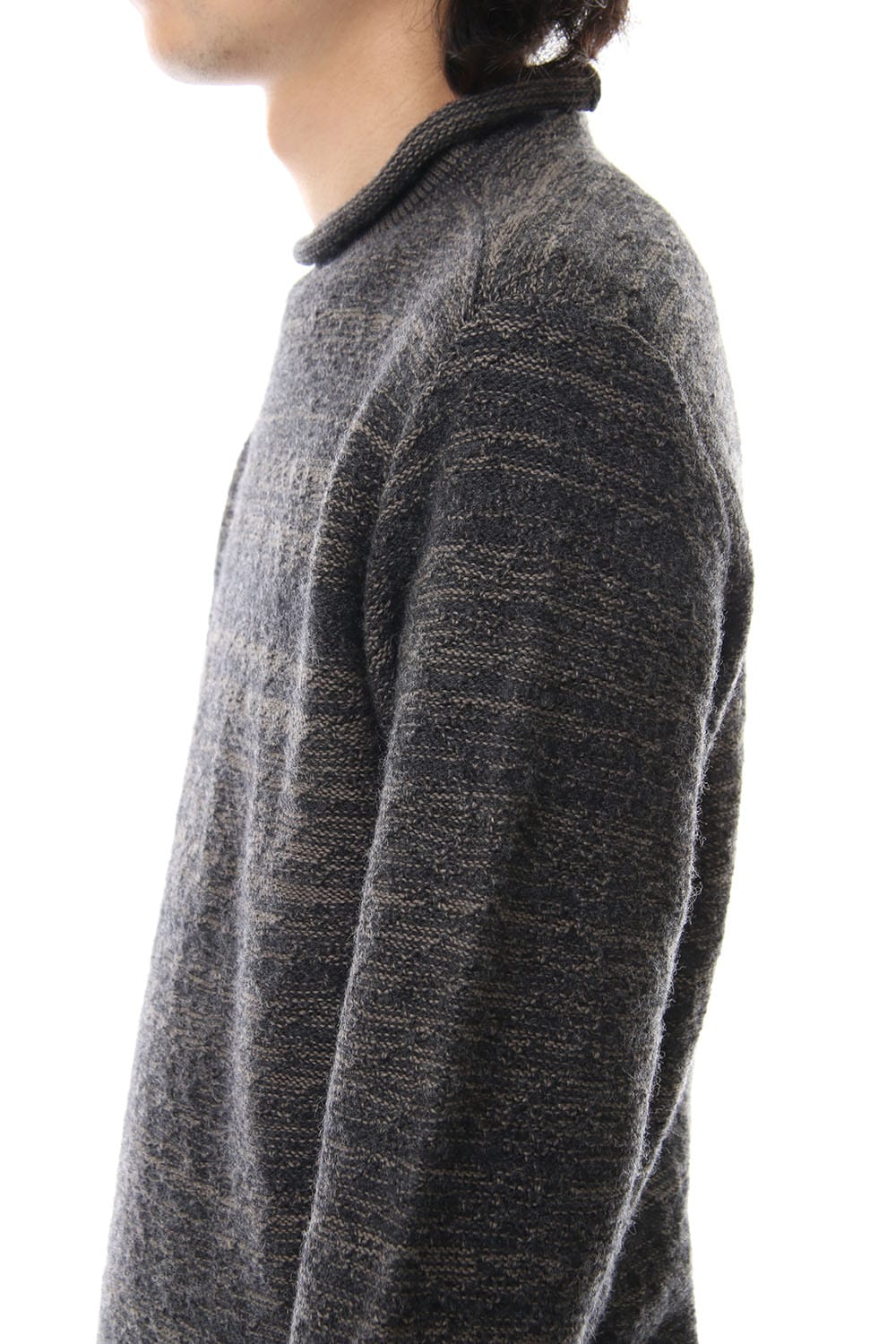 DANIEL ANDRESEN collaboration Pullover knit - Charcoal / Ice