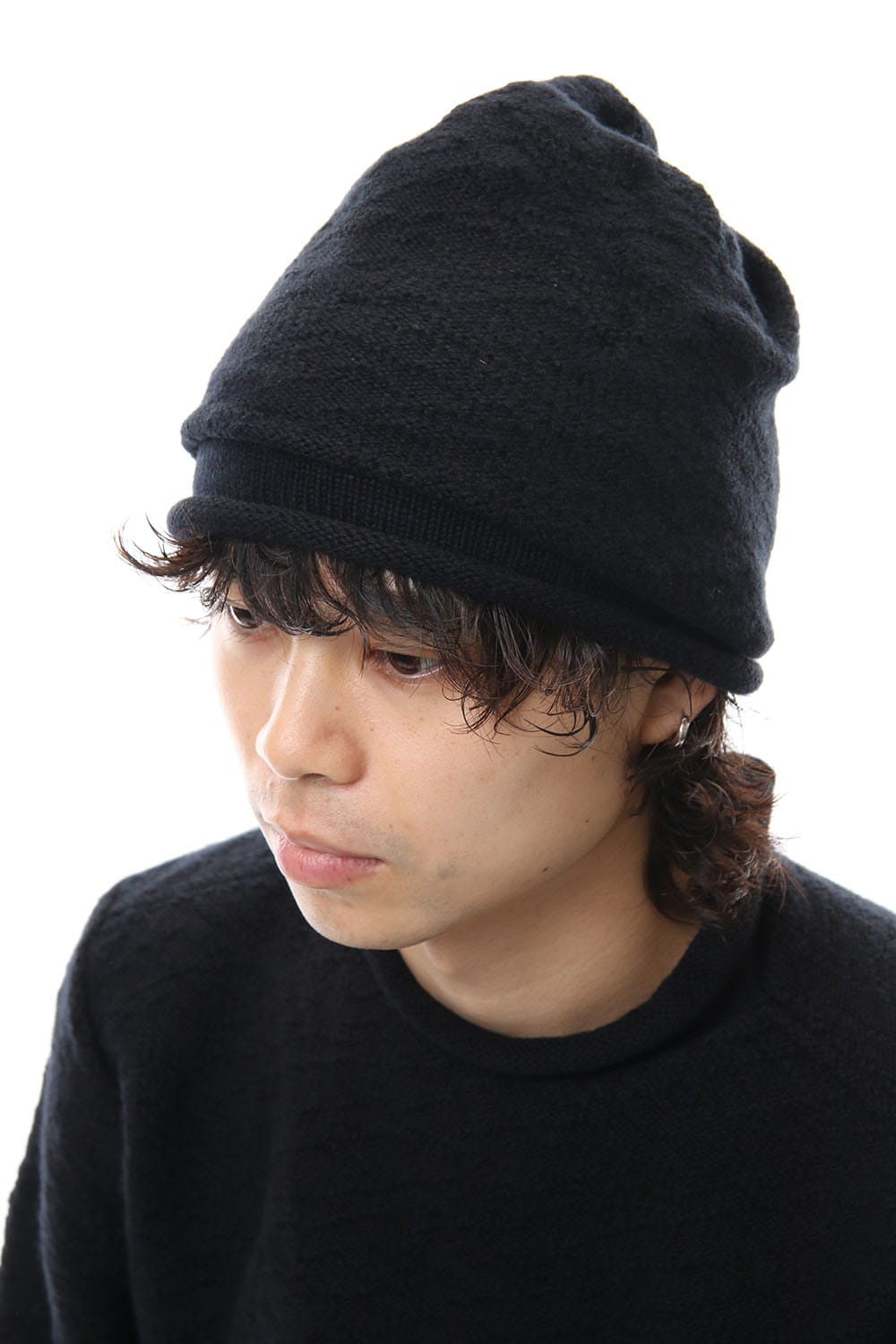 DANIEL ANDRESEN collaboration Knit cap - Black