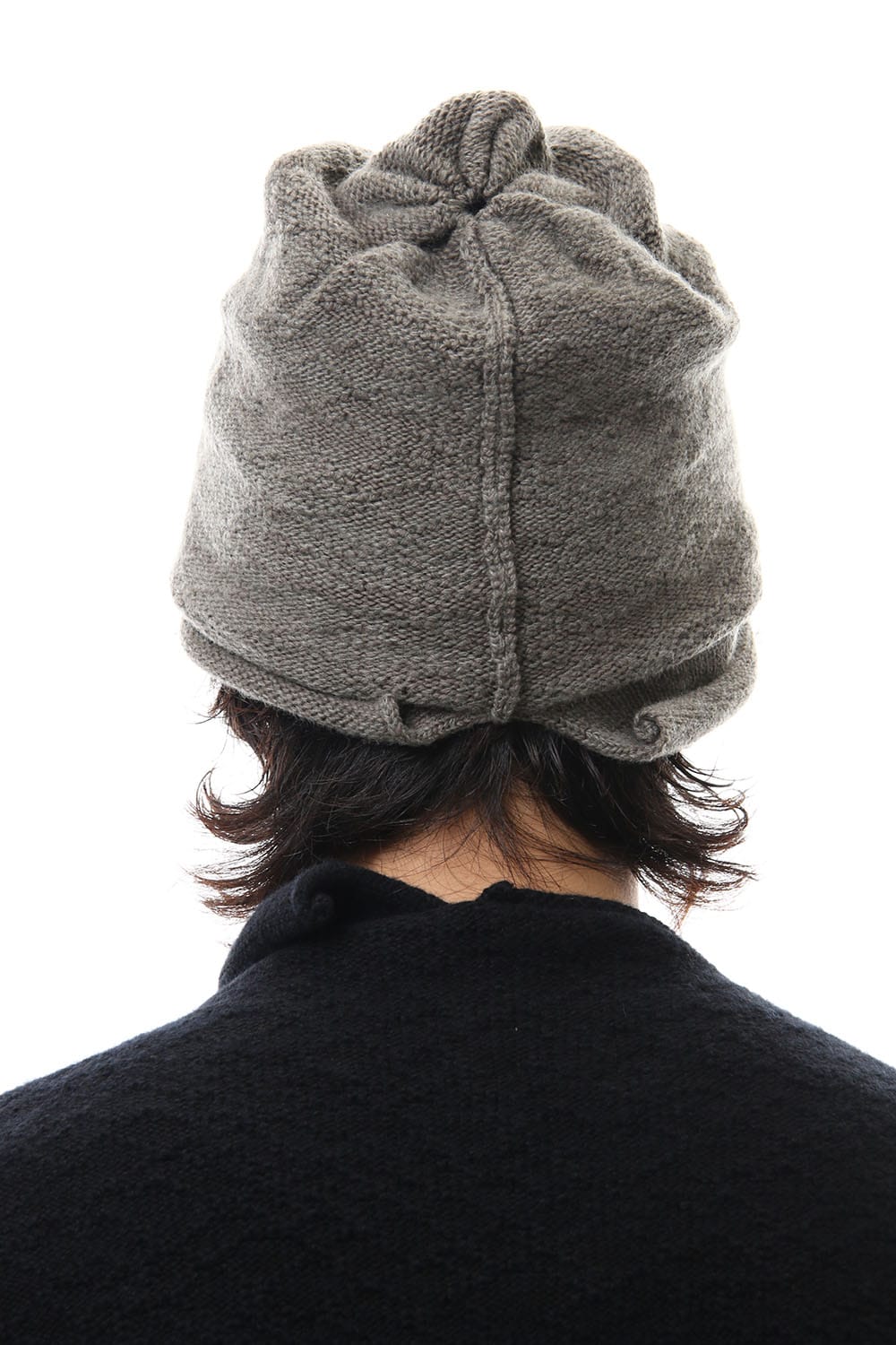 DANIEL ANDRESEN collaboration Knit cap - Charcoal / Ice