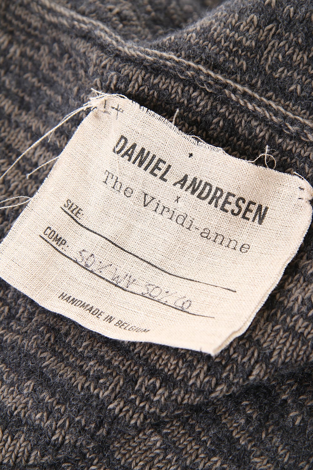 DANIEL ANDRESEN collaboration Snood - Charcoal / Ice