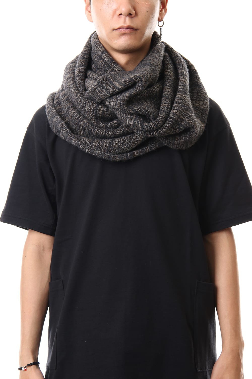 DANIEL ANDRESEN collaboration Snood - Charcoal / Ice