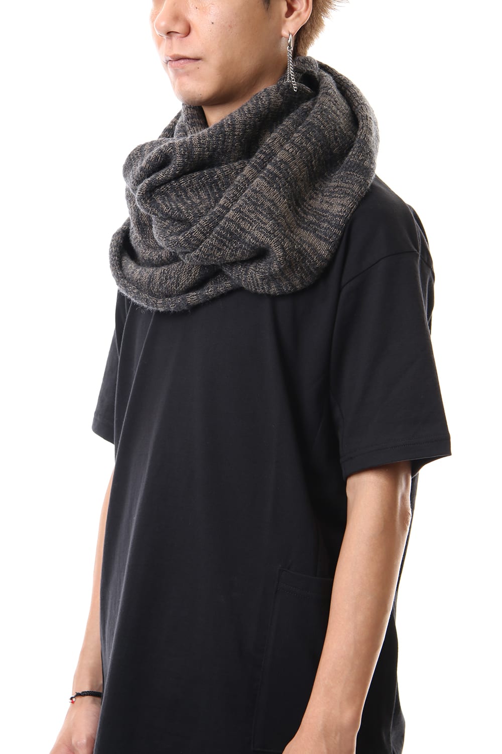 DANIEL ANDRESEN collaboration Snood - Charcoal / Ice
