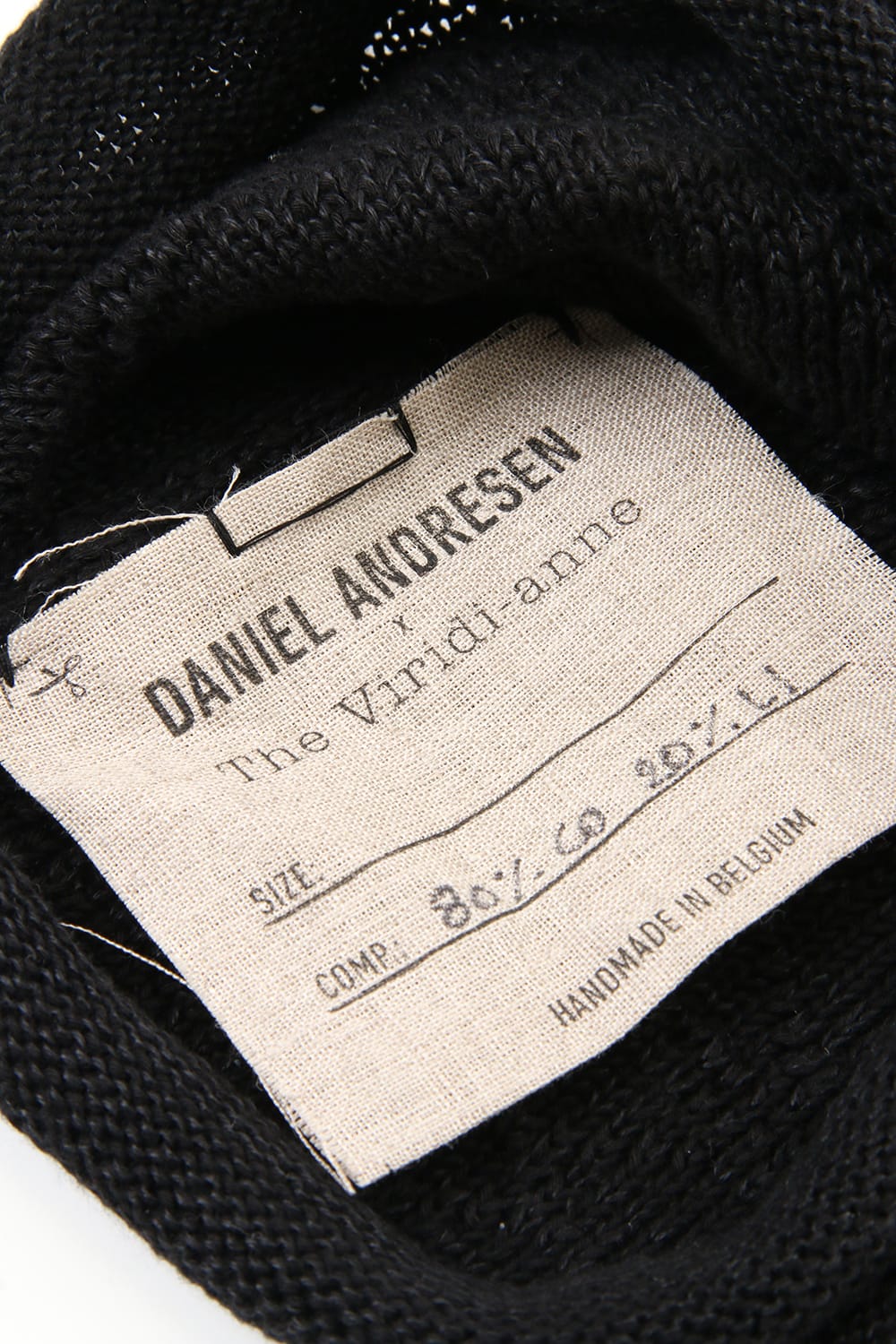 DANIEL ANDRESEN collaboration Beanie - Black