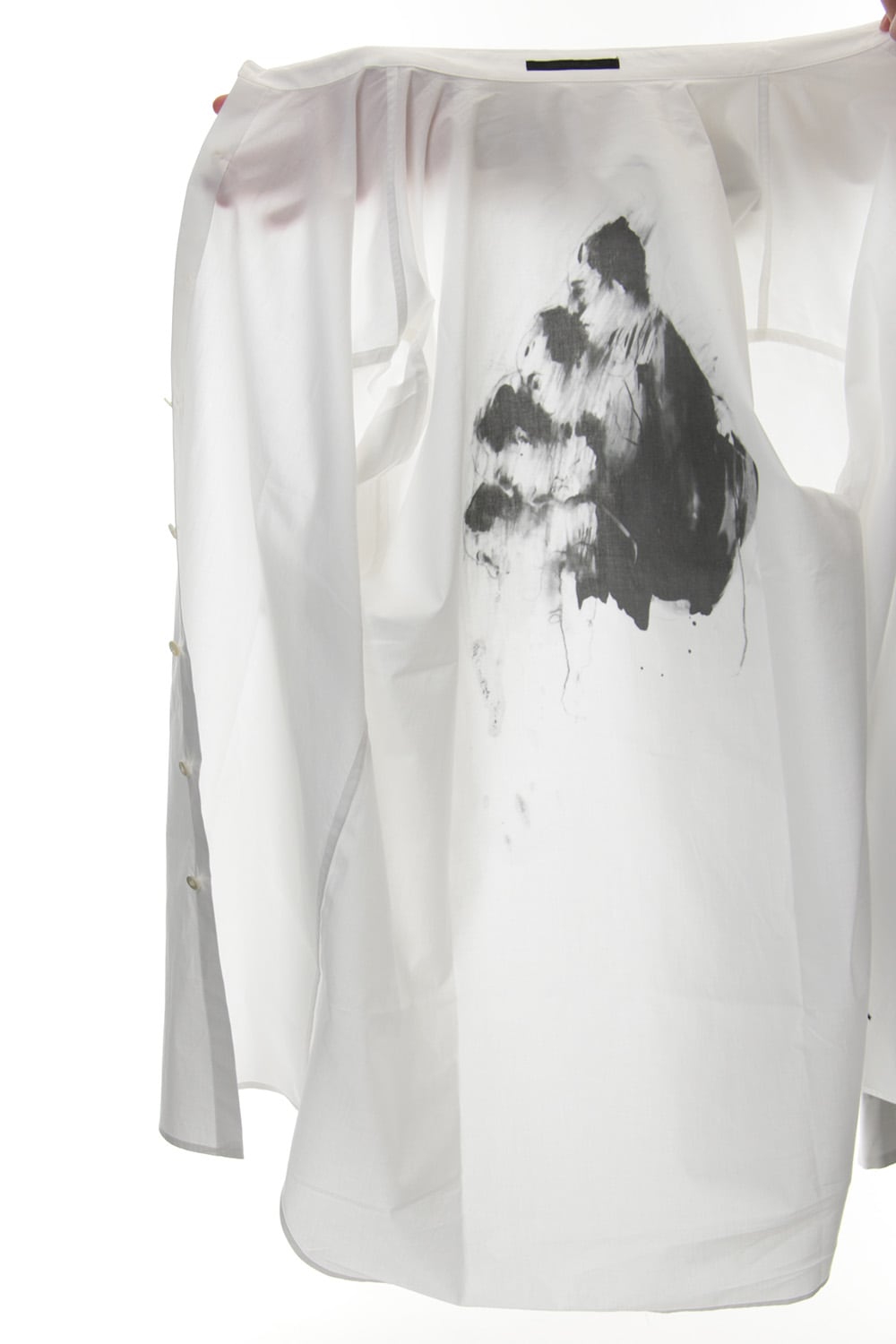 Patricia March Print long sleeve shirt  ver.2