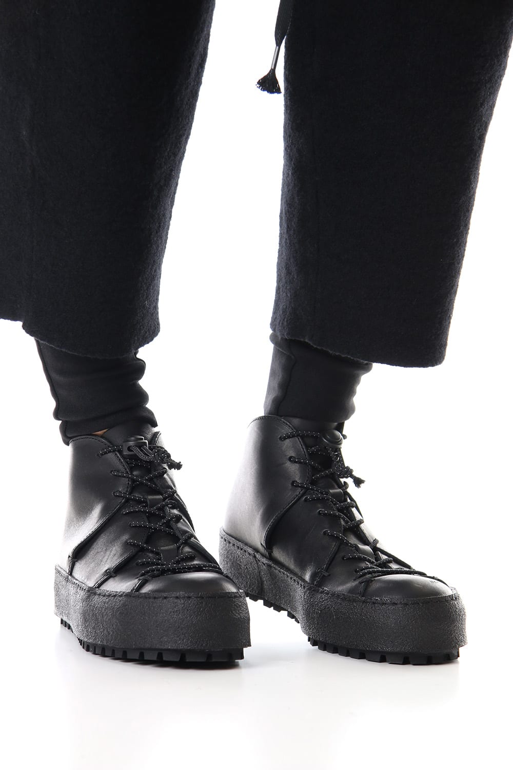 RHYTHM FOOT WEAR collaboration Mid cut Sneakers