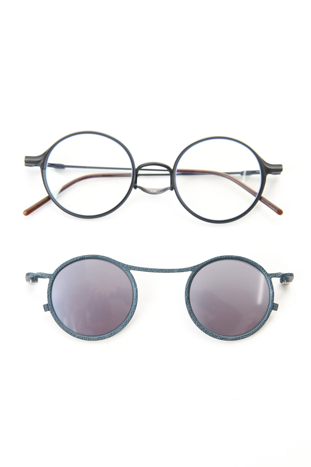 RIGARDS collaboration sunglasses - Black / Blue / Mirror