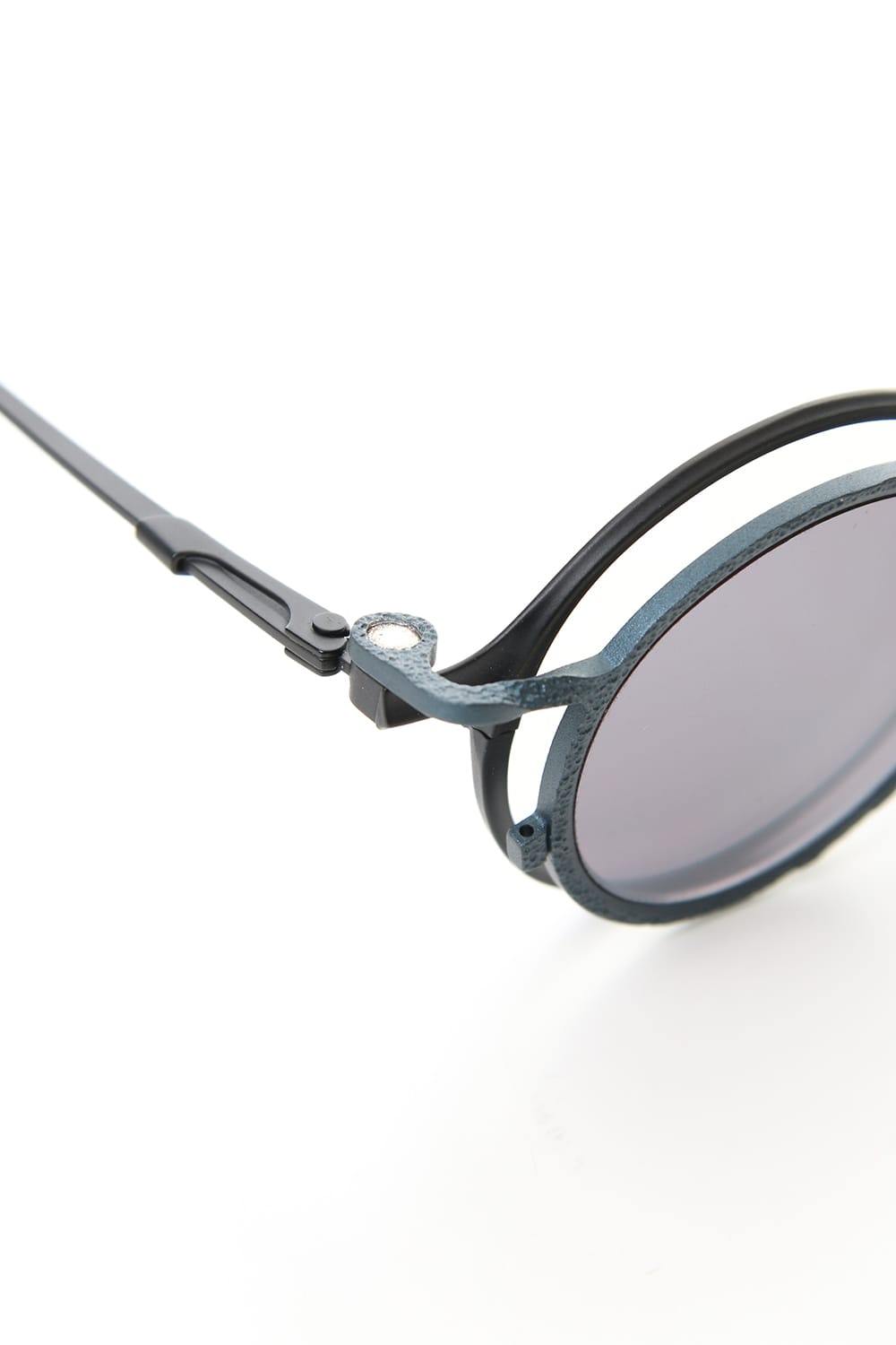 RIGARDS collaboration sunglasses - Black / Blue / Mirror