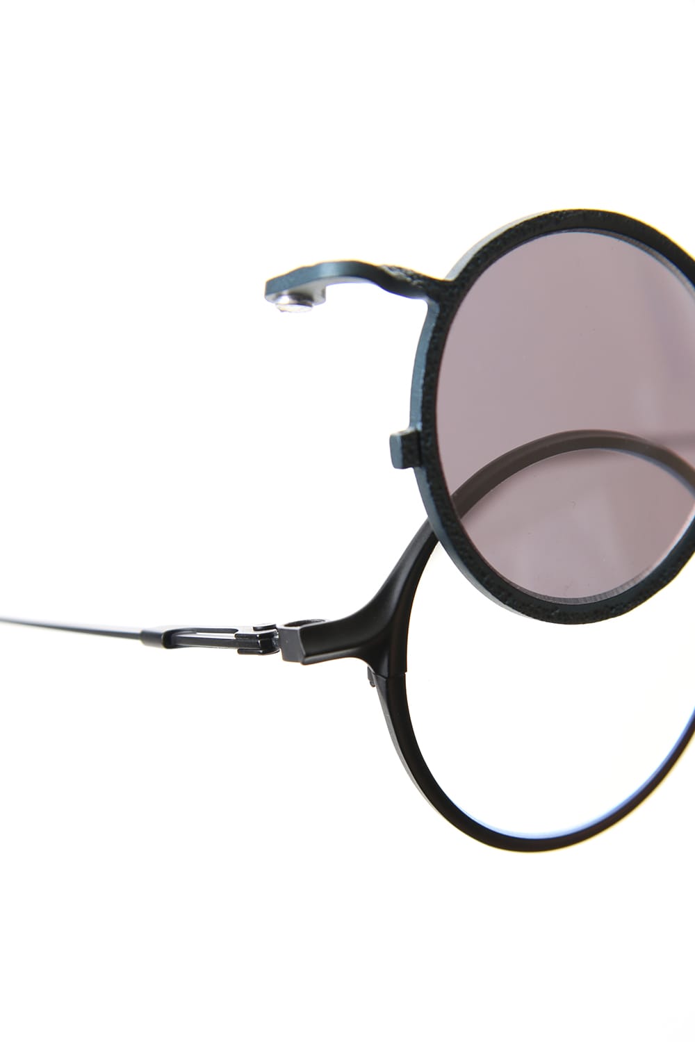 RIGARDS collaboration sunglasses - Black / Blue / Mirror