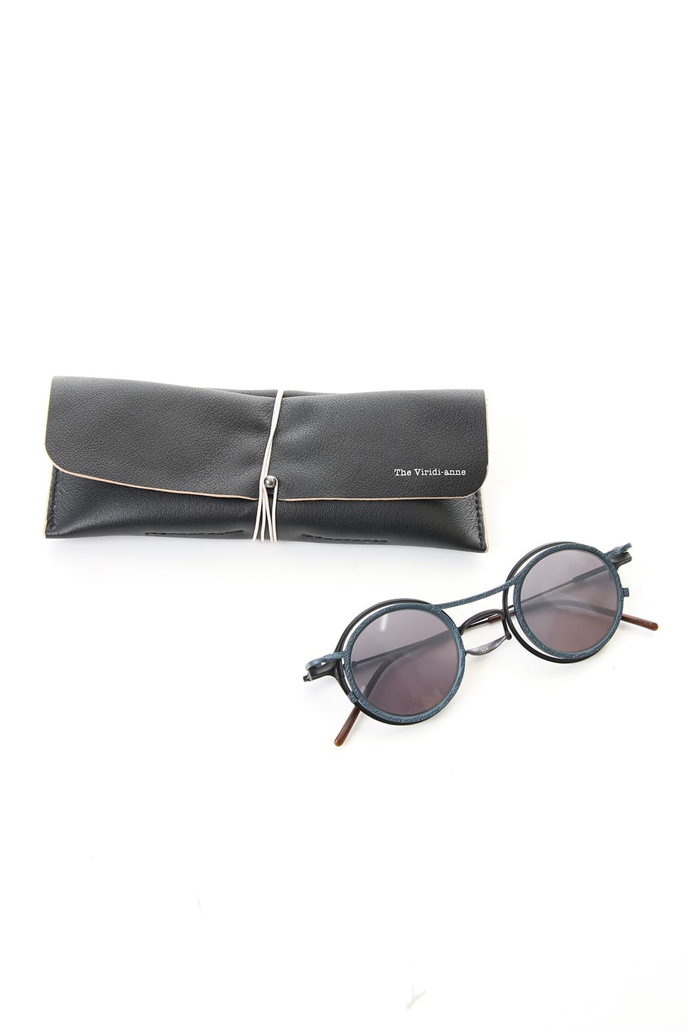 RIGARDS collaboration sunglasses - Black / Blue / Mirror