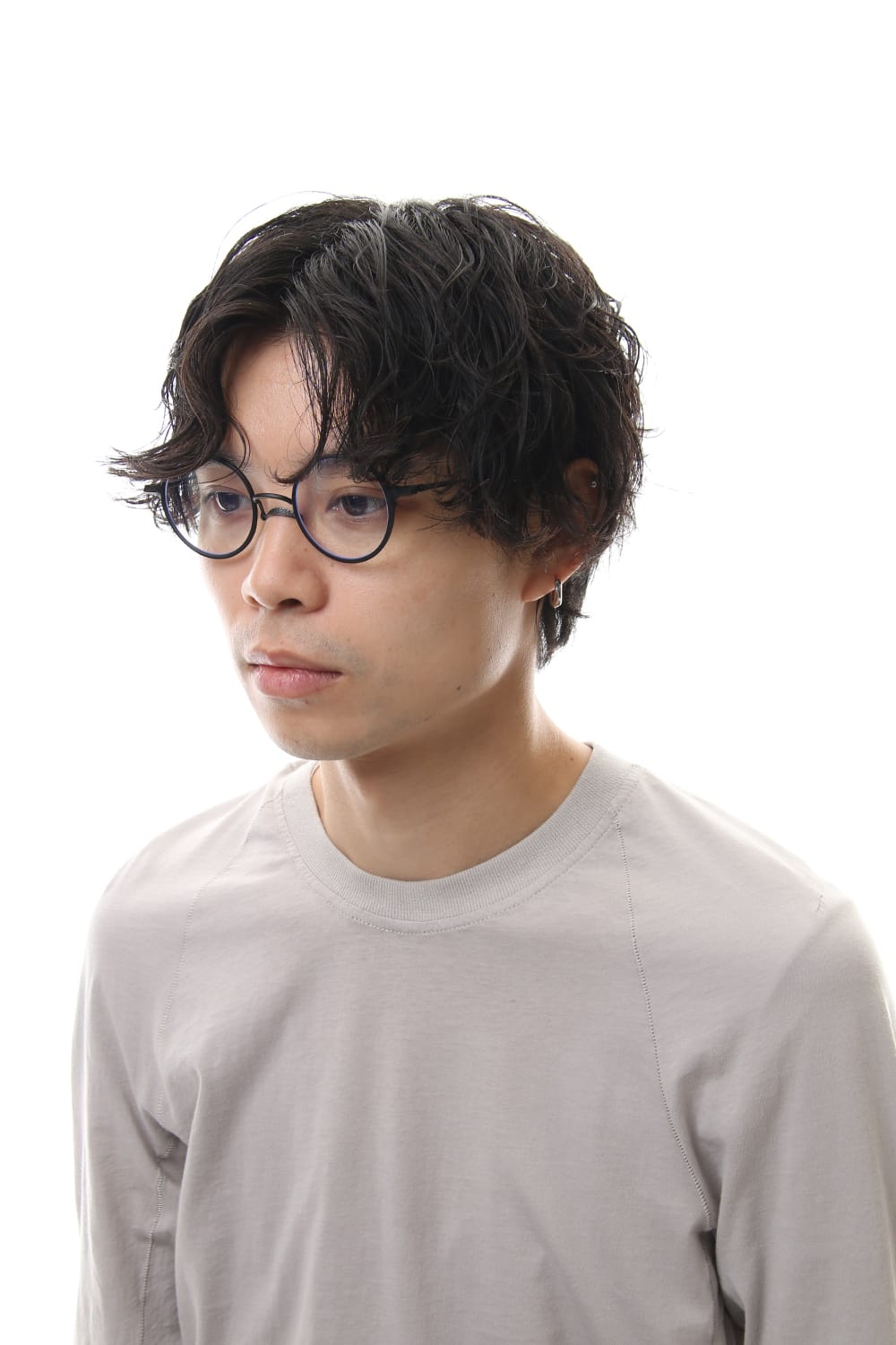 RIGARDS collaboration sunglasses - Black / Blue / Mirror