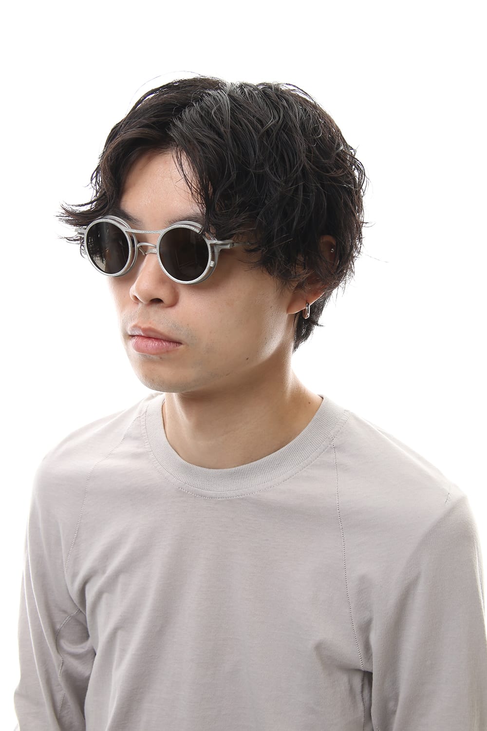 RIGARDS collaboration sunglasses - Silver / White / Black