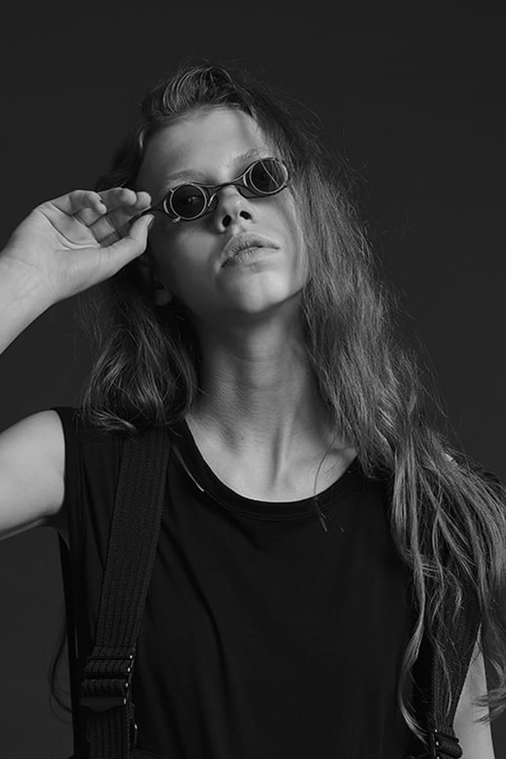 RIGARDS collaboration Sunglasses - Rust Black