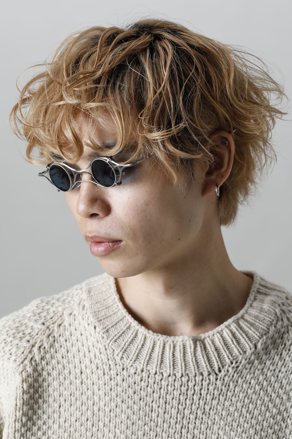 RIGARDS collaboration Shade clip - Silver Blue