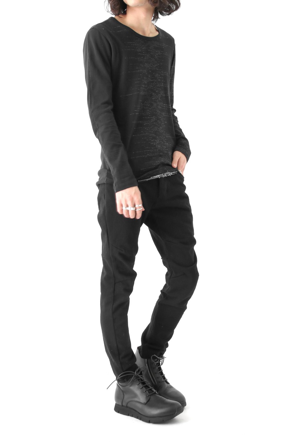 Hanging Inlay Full Length Pants