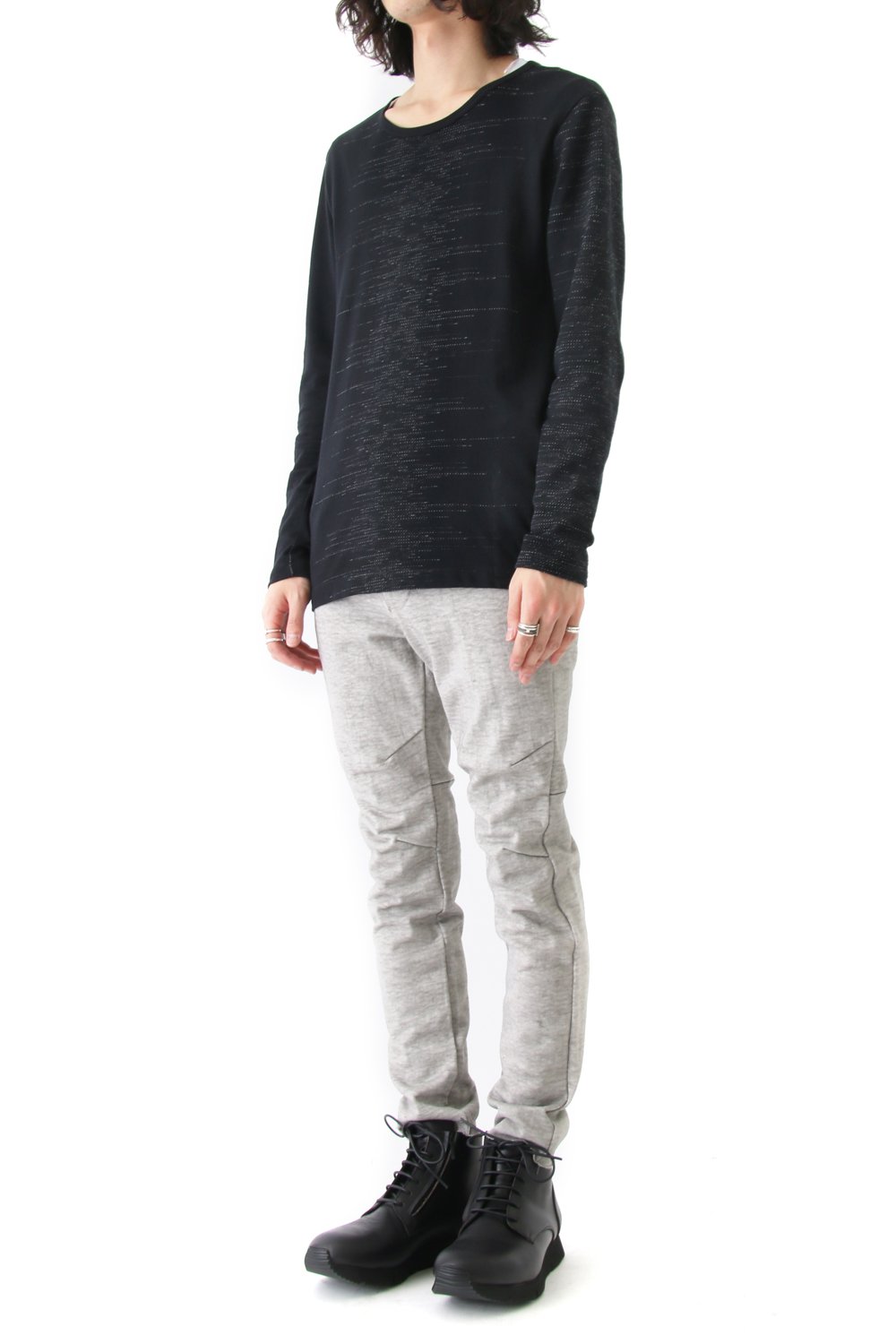 Hanging Inlay Full Length Pants