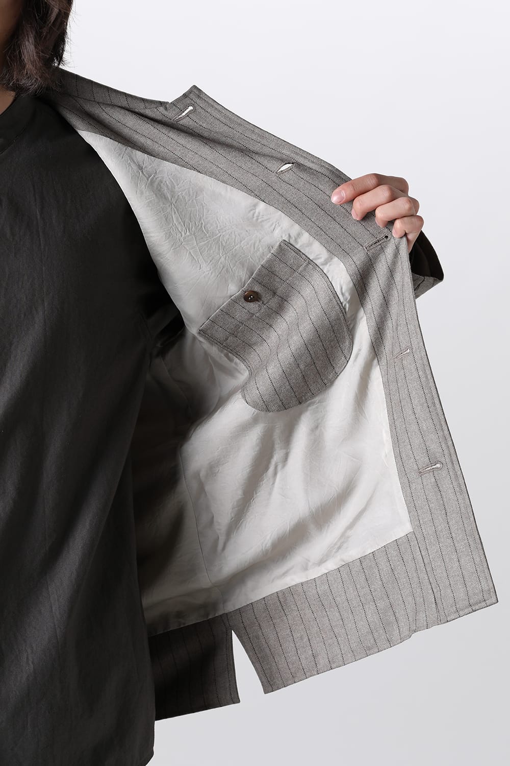 patch pocket blouson - C