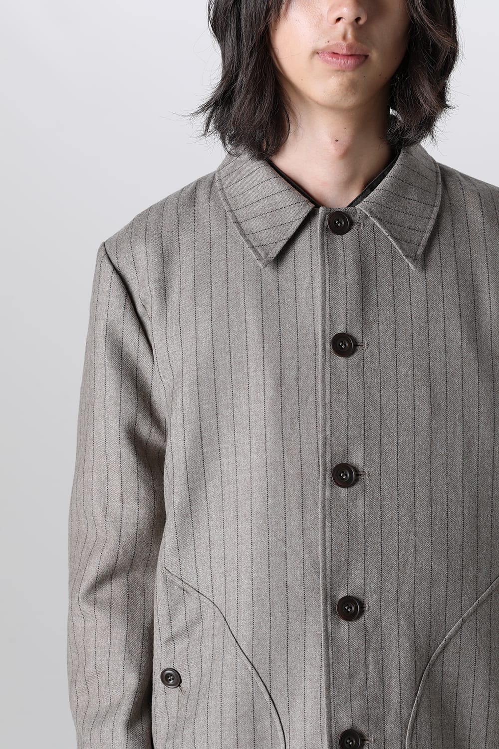 patch pocket blouson - C