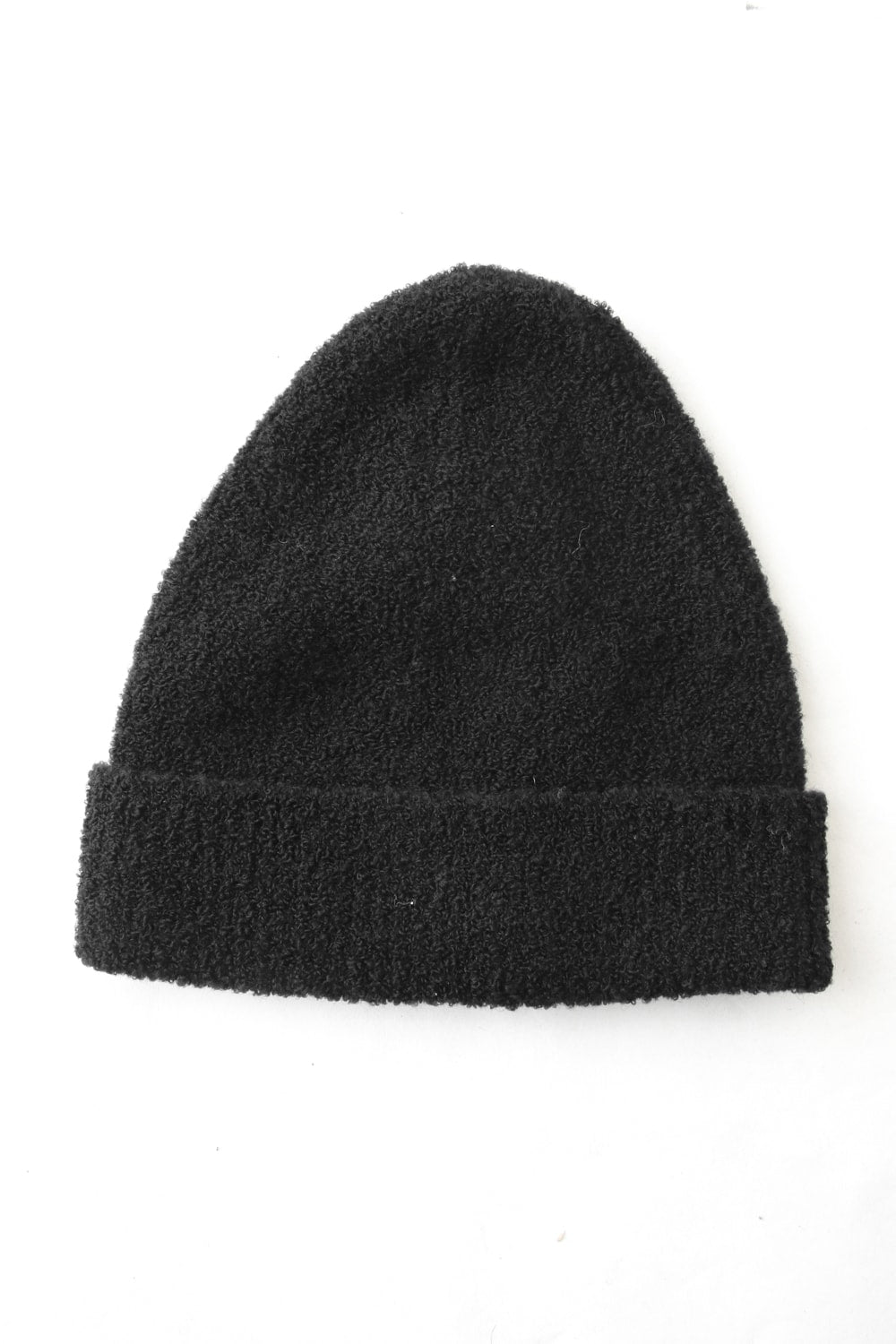 Boucle Wool Knit Cap