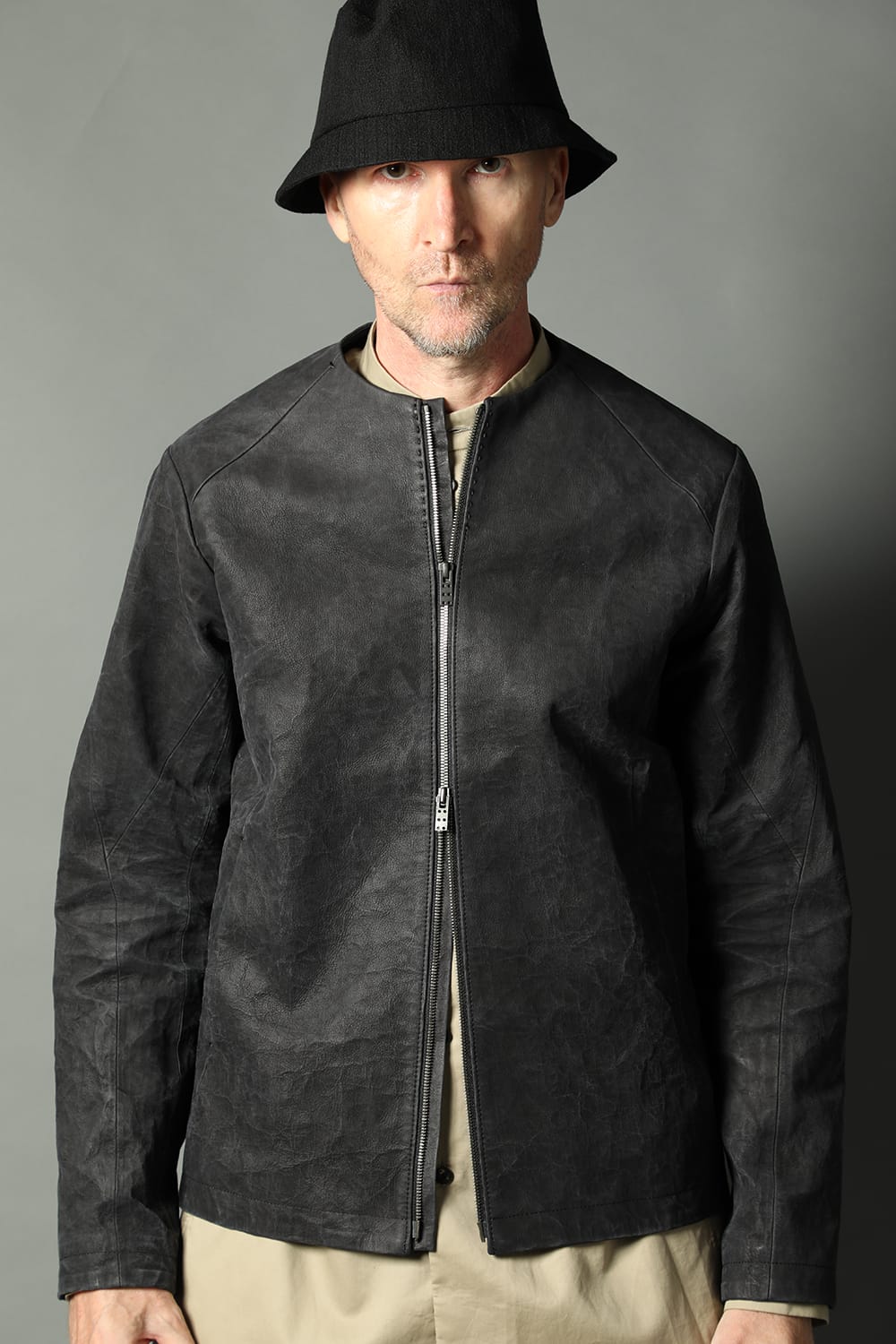 Leather jacket Dyneema leather