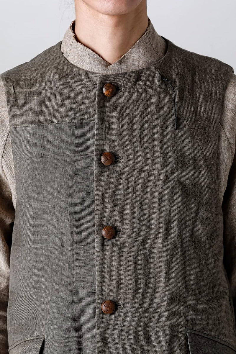 Vest Linen combination