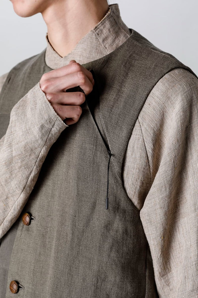 Vest Linen combination