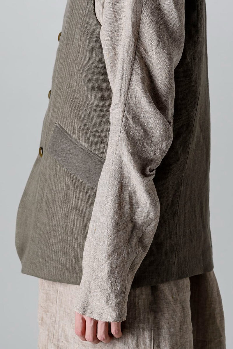 Vest Linen combination