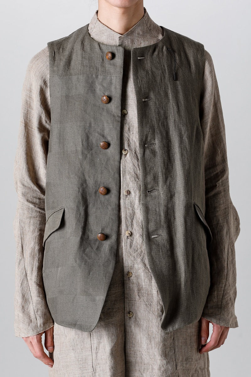 Vest Linen combination