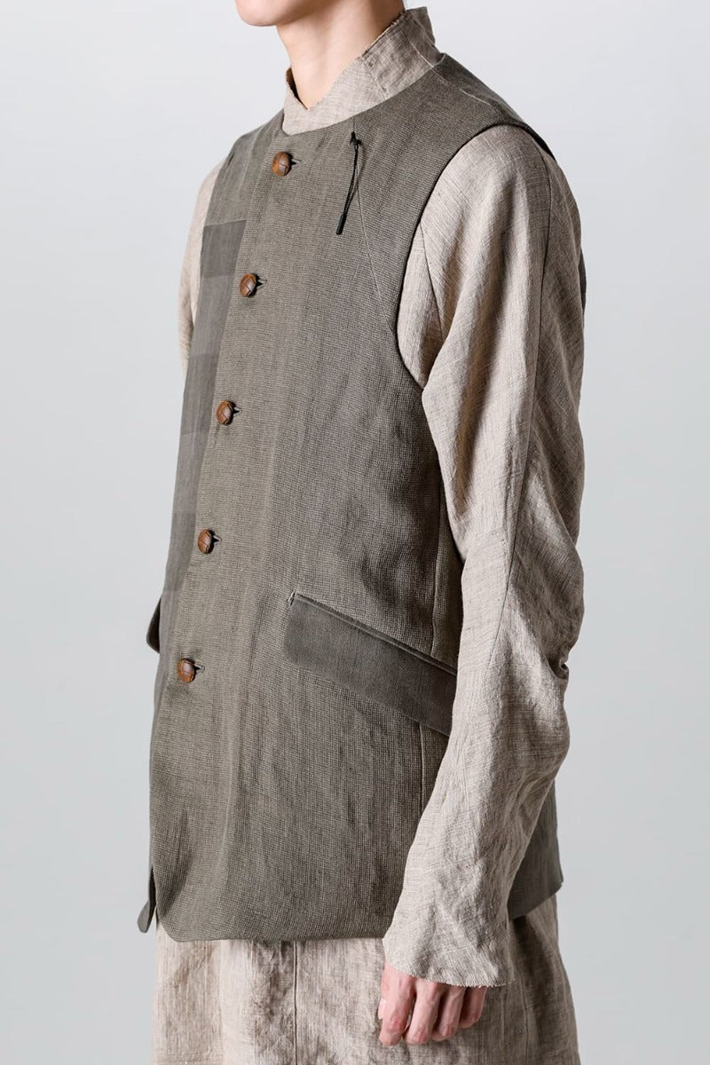 Vest Linen combination