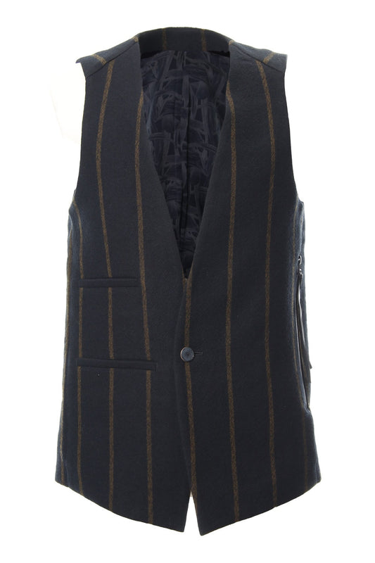 Vest Wool Stripe