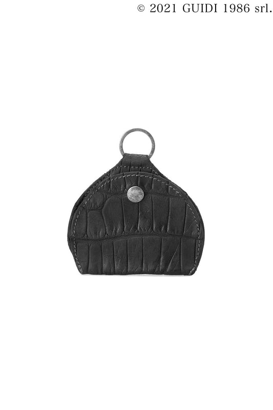W9 - Leather Coin Purse with Key Ring