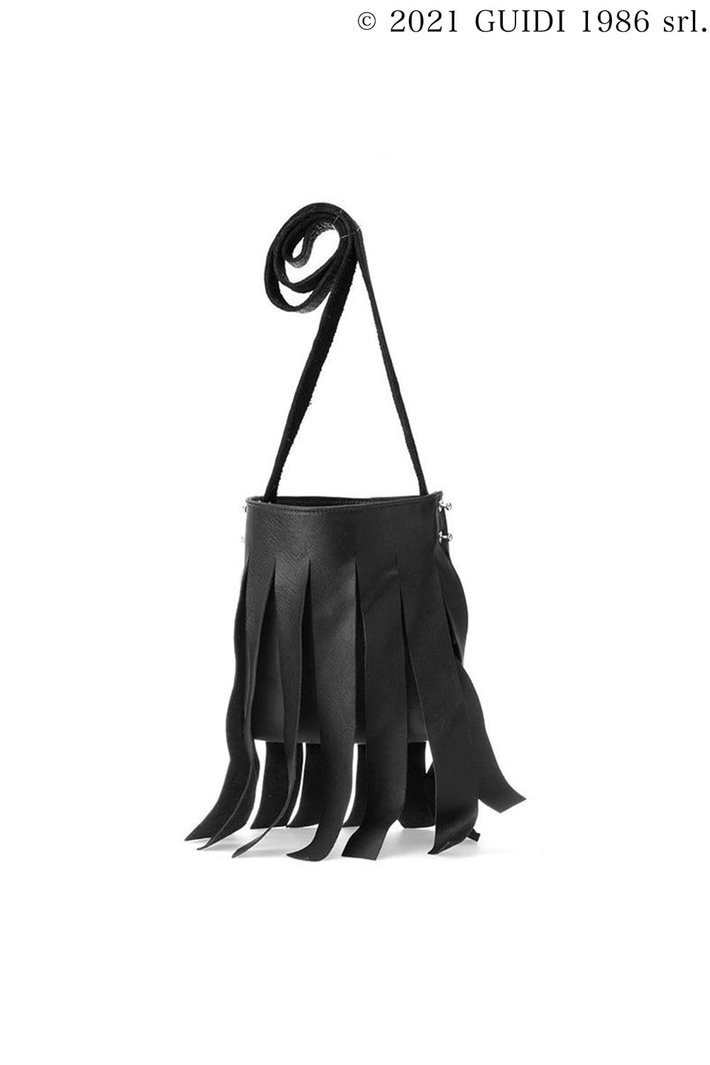 WK05F - Small Leather Bucket Bag