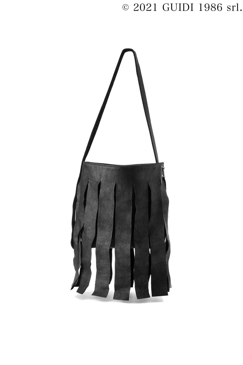 WK06F - Medium Fringed Bucket Bag