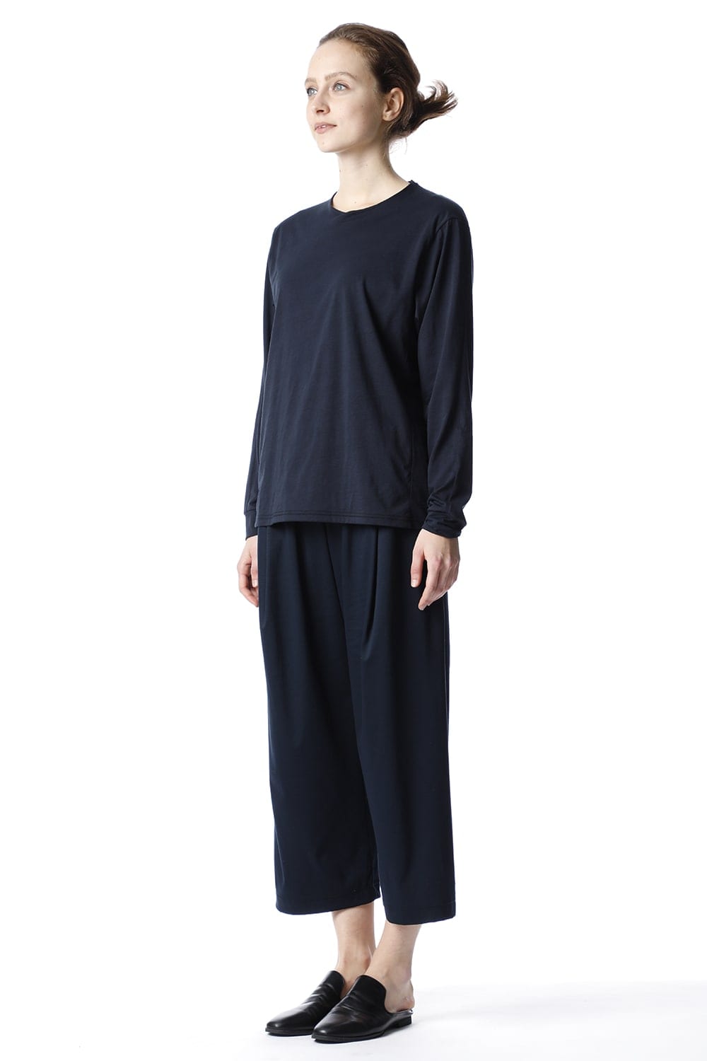 Classic Baggy Pants for women Dark Navy