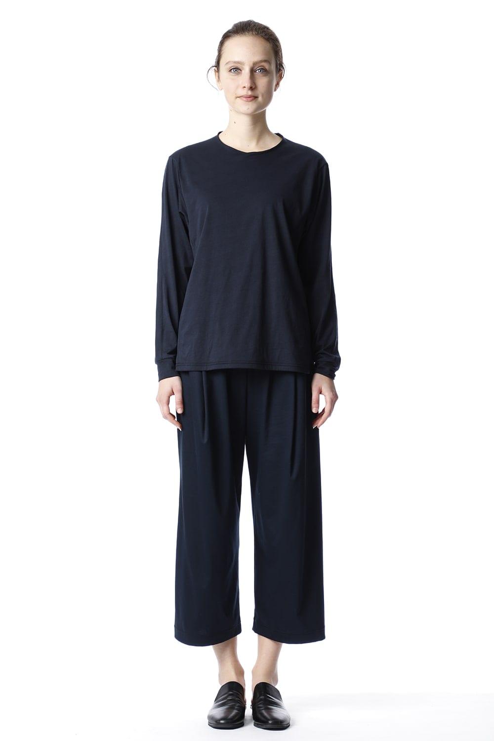 Classic Baggy Pants for women Dark Navy