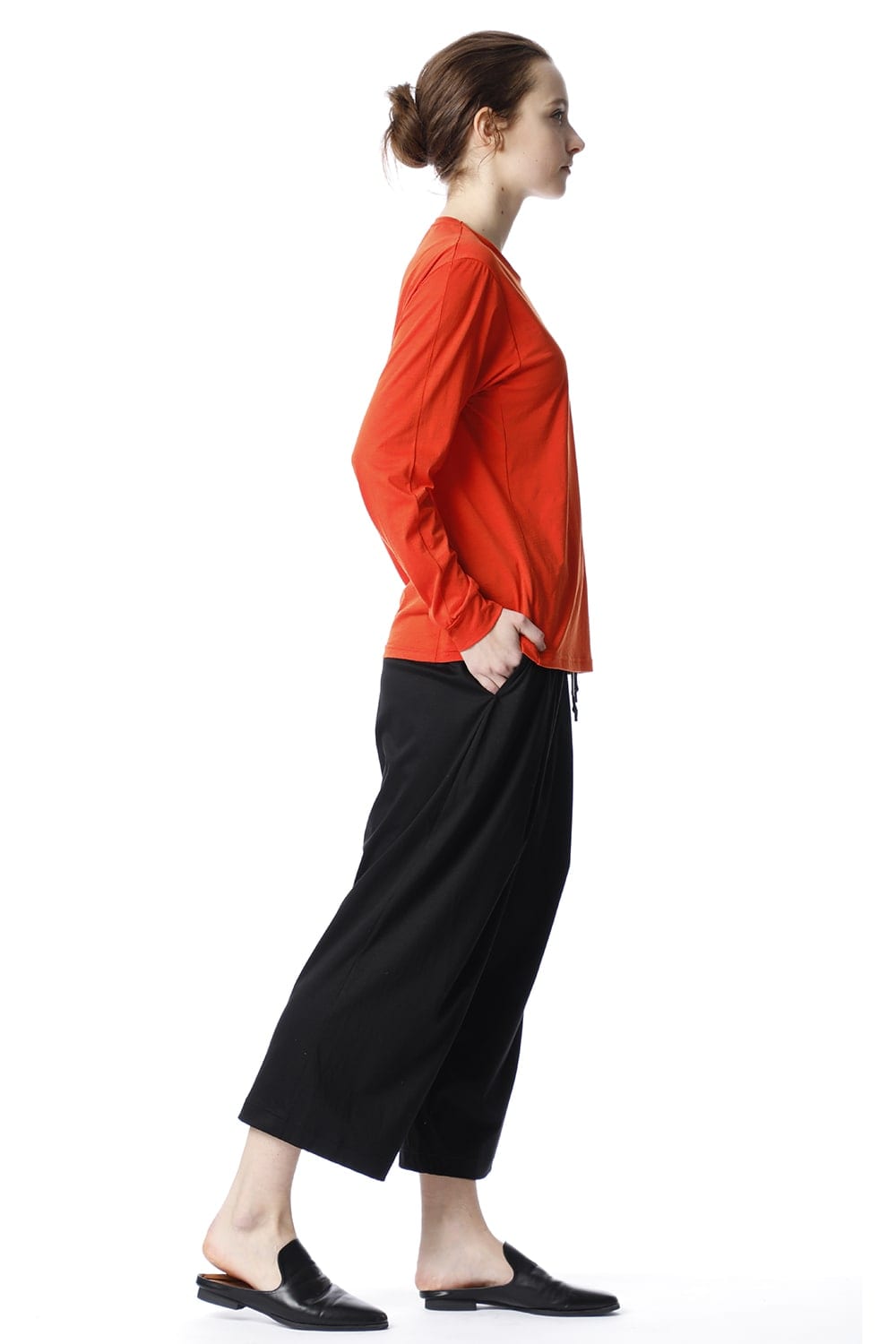 Classic Long sleeve Orange for women