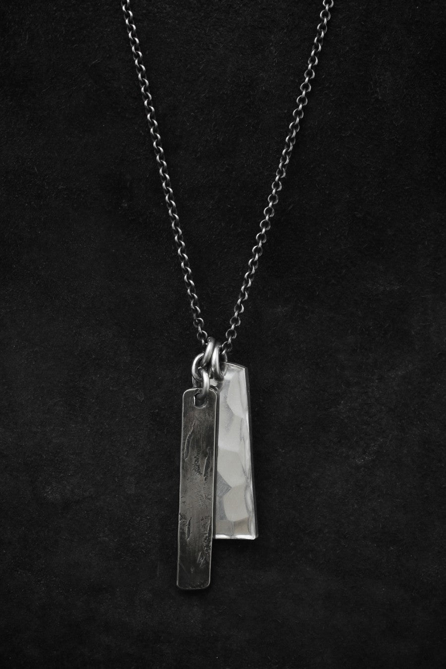 Necklace Two Long Tags