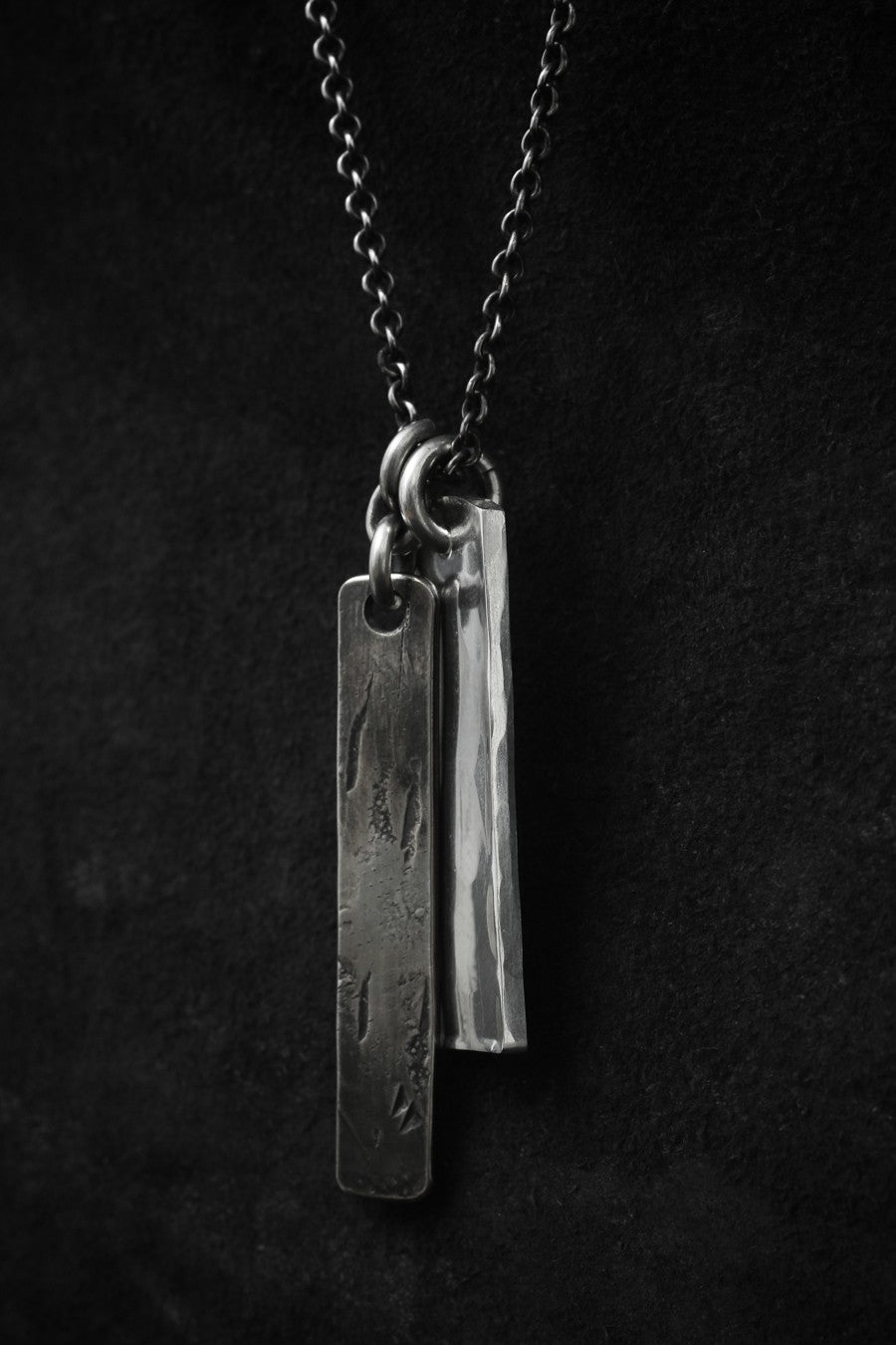 Necklace Two Long Tags