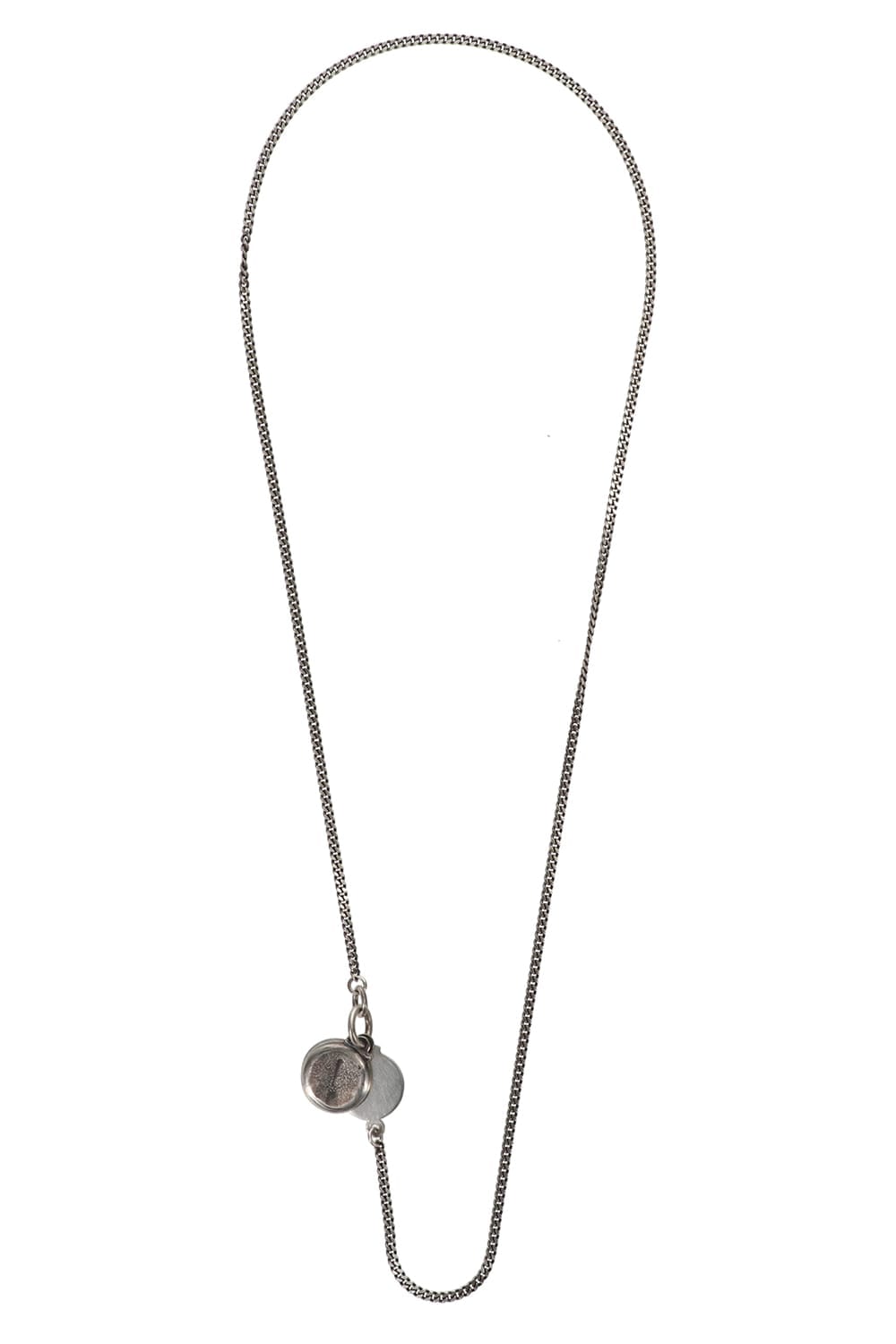 Necklace hidden plate